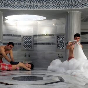 Türk Hamamı Deneyimi - Geleneksel hamam ve köpük masajı, Kemer Antalya