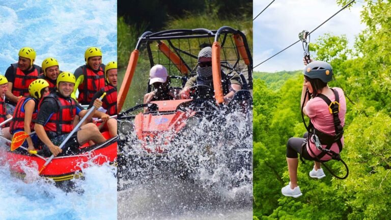 Rafting + Buggy Safari + Zipline 3'ü 1 Arada Macera - Kemer